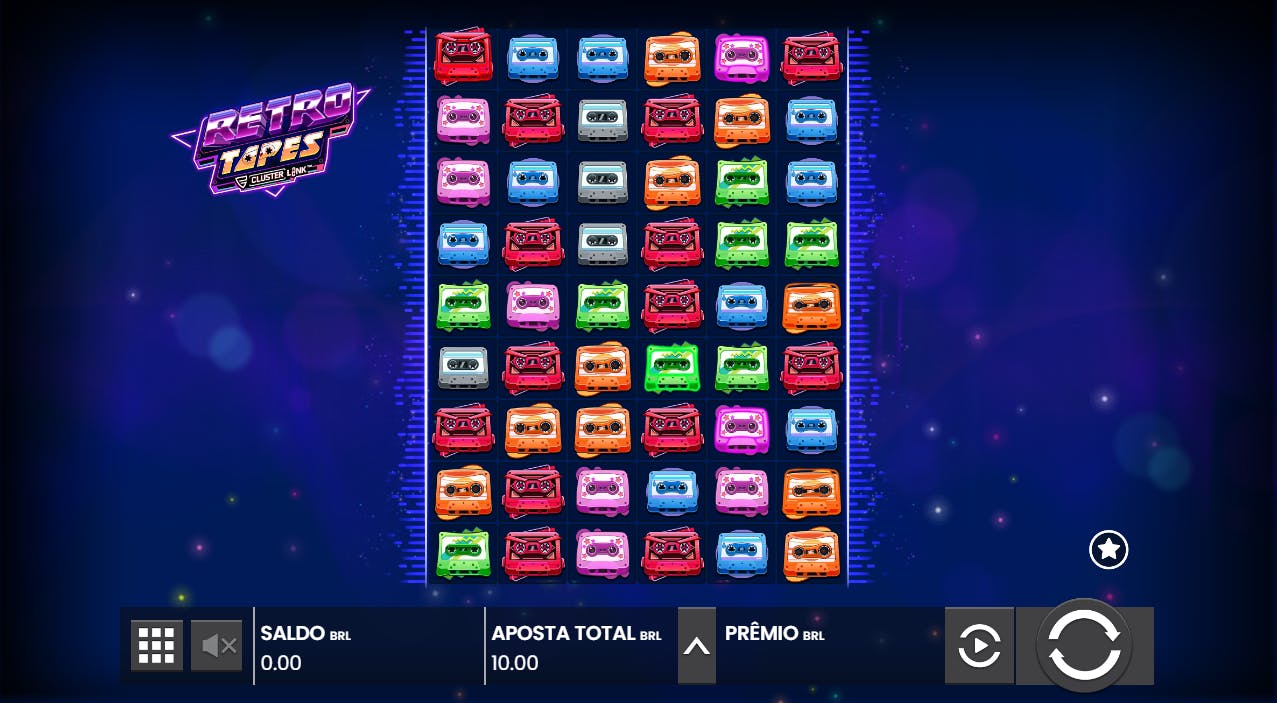Retro tapes slot Layout
