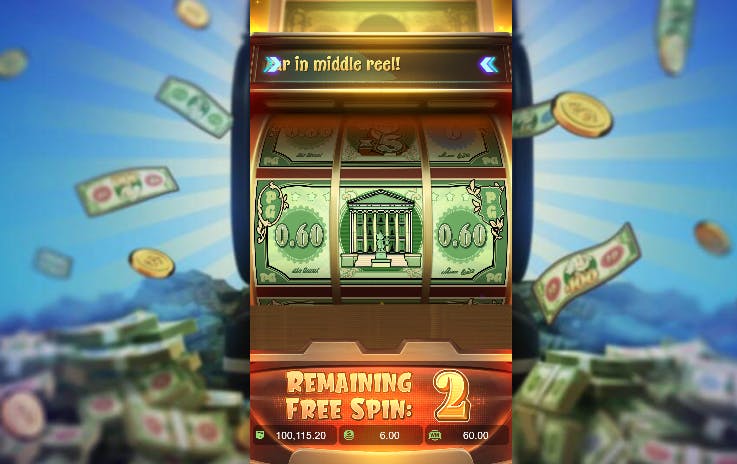 Free Spins jogo cash mania
