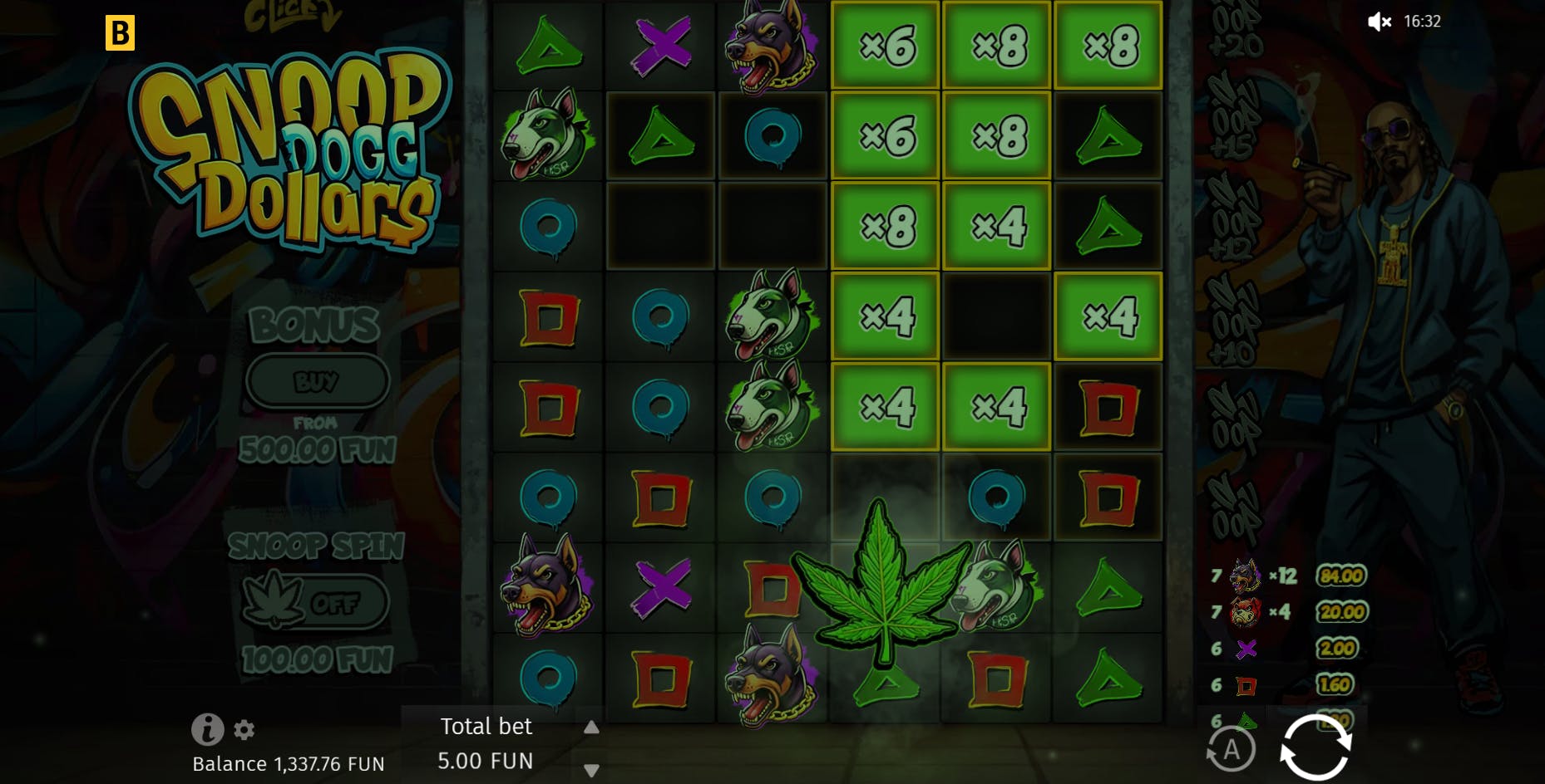 Recurso Erva jogo Snoop dogg dollars