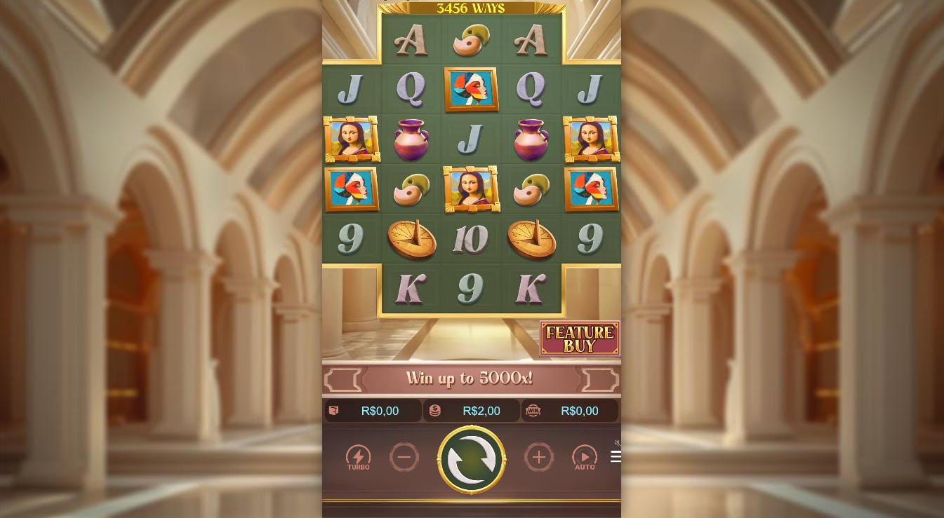 Museum Mystery slot layout