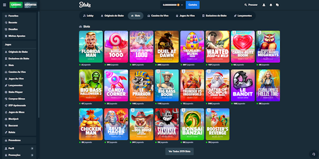 Slots cassino Stake