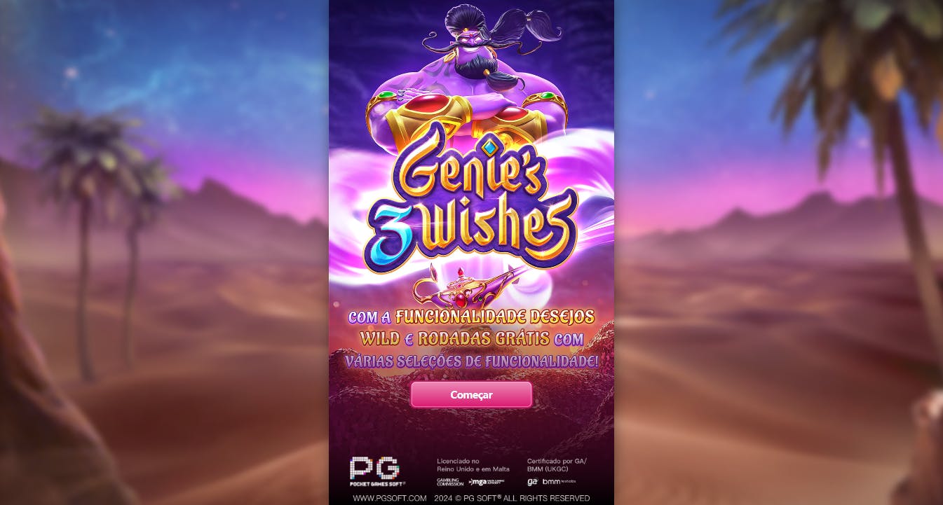 Genie's 3 Wishes slot