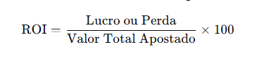 Fórmula calcular o roi em cassinos