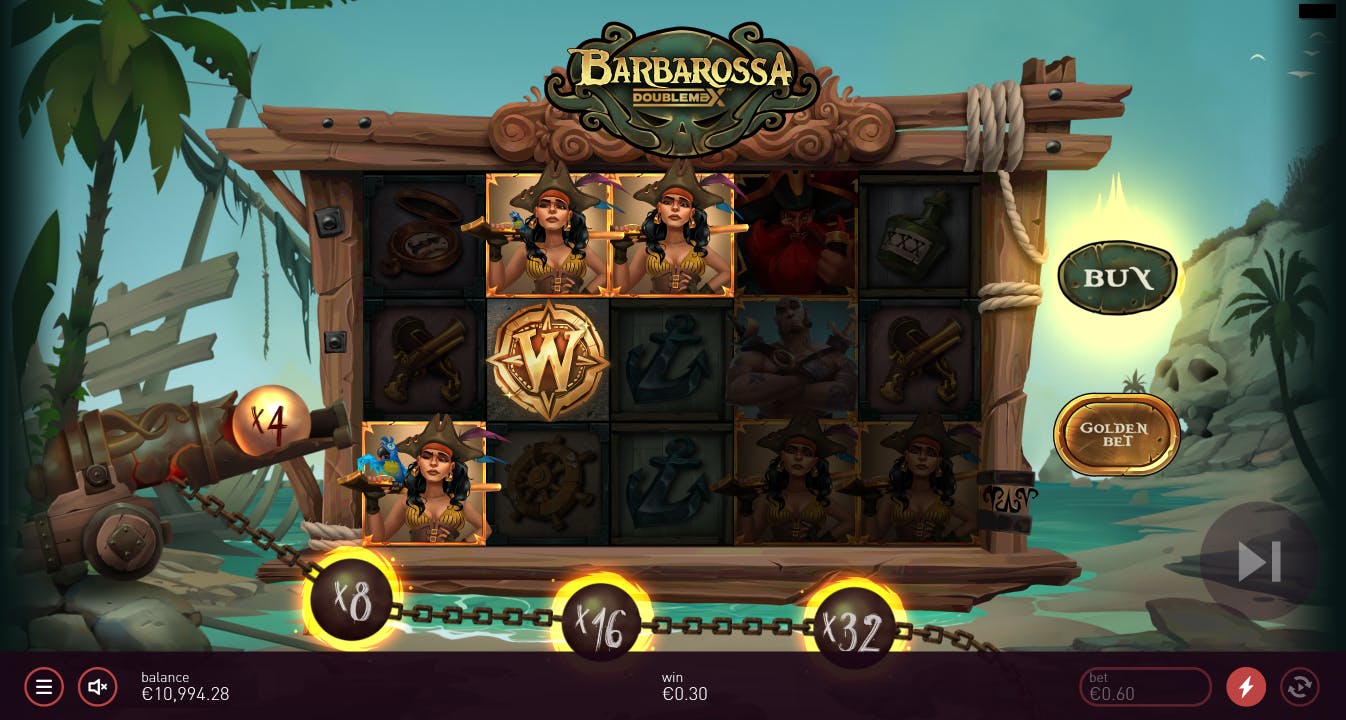 Combinação vencedora jogo barbarossa