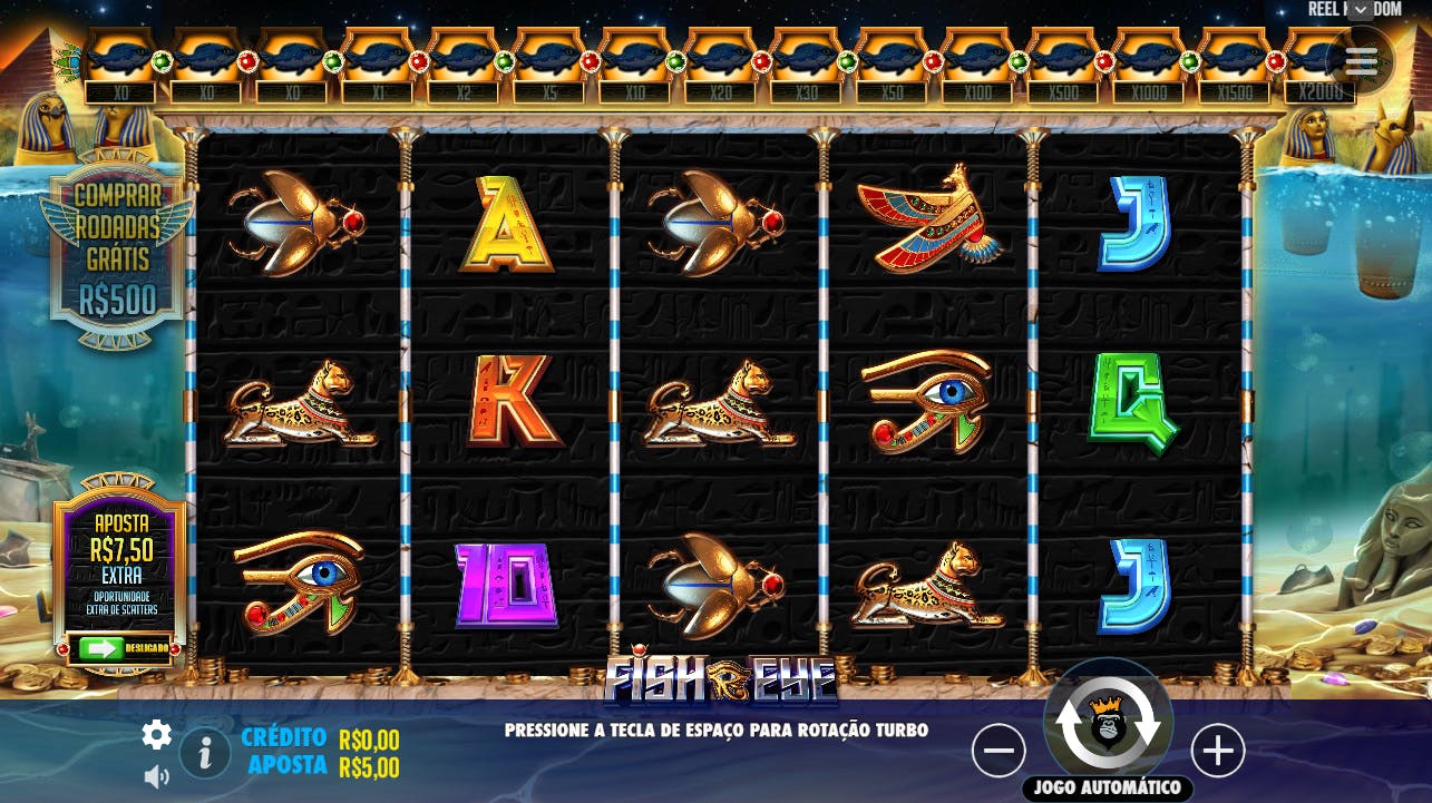 Slot Fish Eye Layout