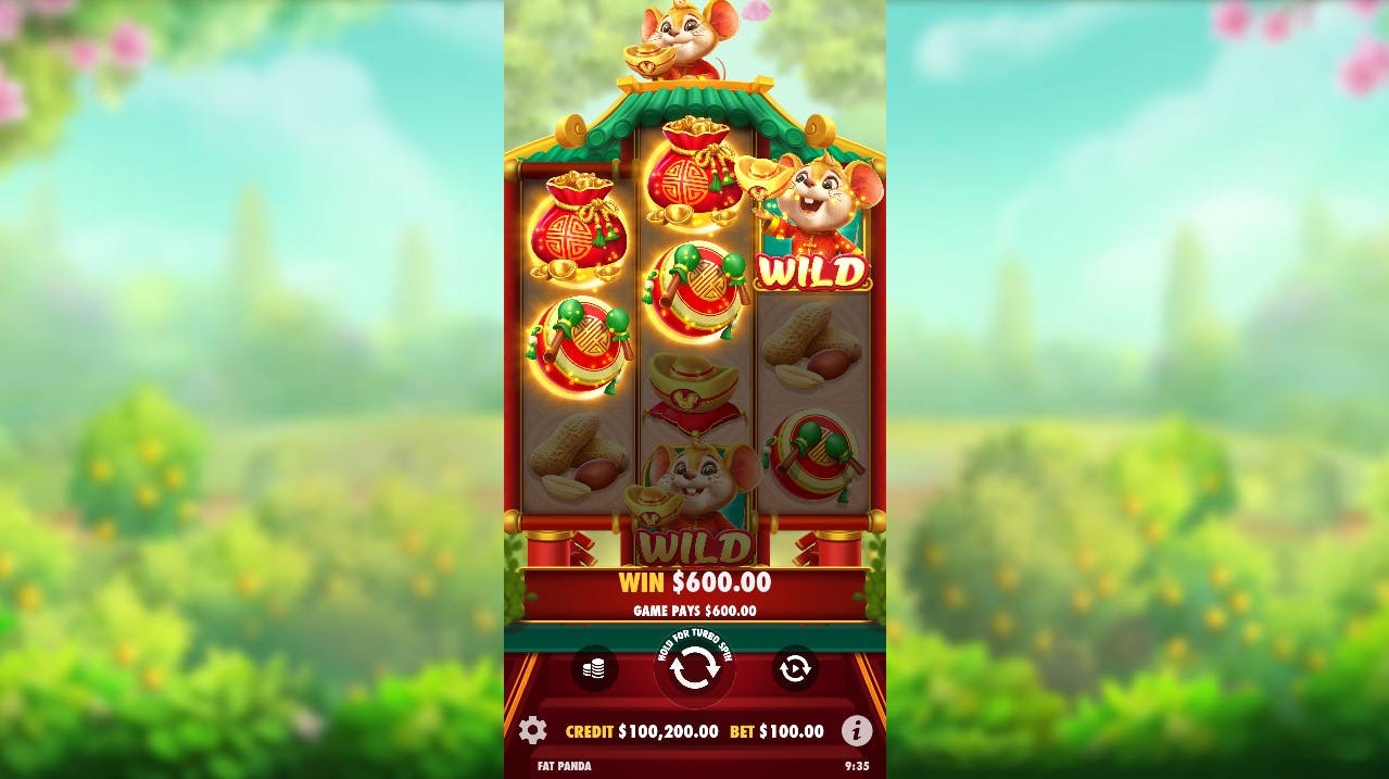 Combinação vencedora slot ratinho sortudo