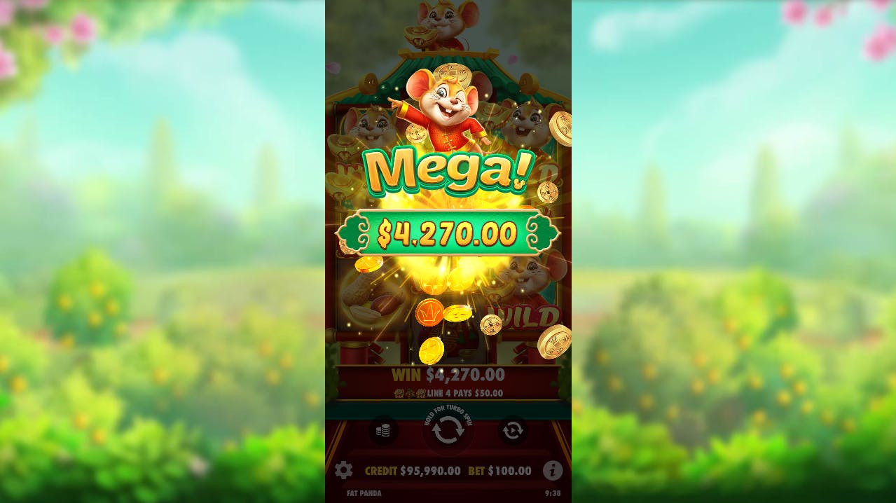 Mega Ganho slot Ratinho Sortudo