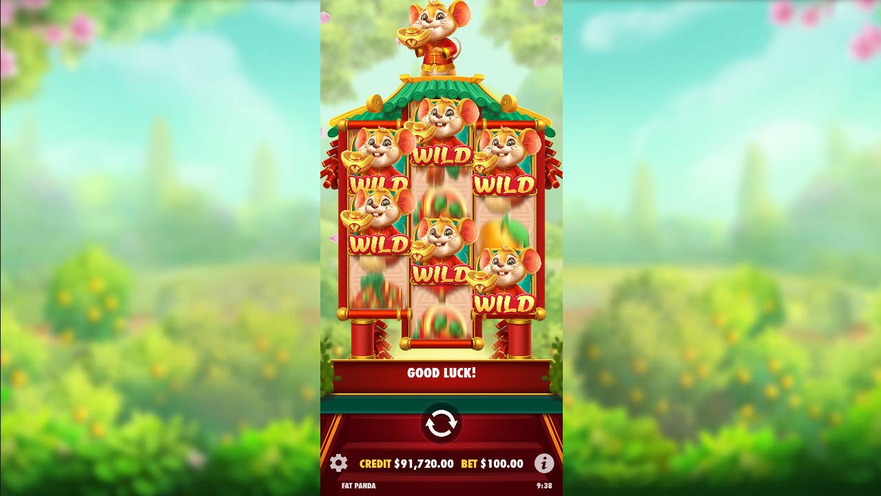 Recurso Wilds multiplicadores slot ratinho sortudo