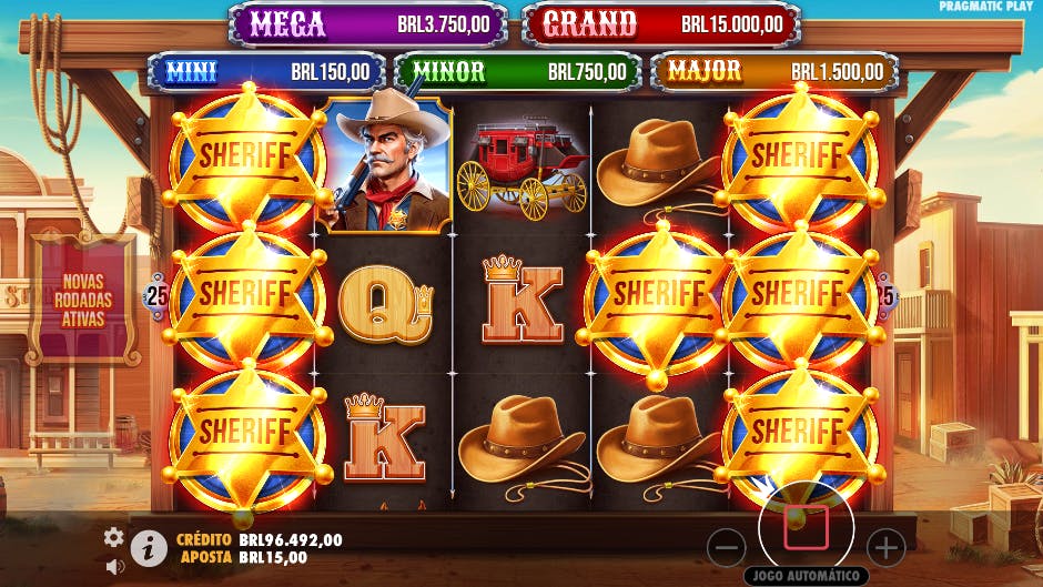 Modo Money Respin jogo Badge Blitz