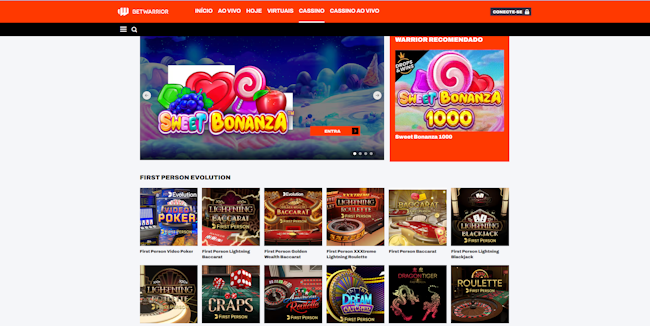 Site Cassino BetWarrior