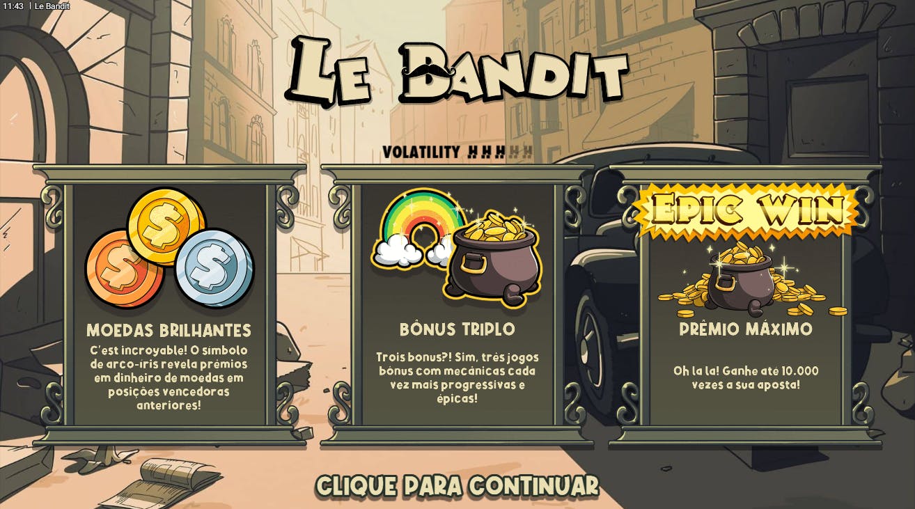 Le Bandit slot cassino