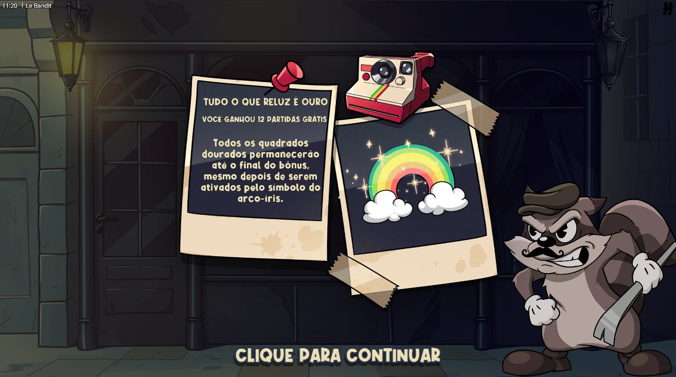Rodadas grátis slot Le Bandit