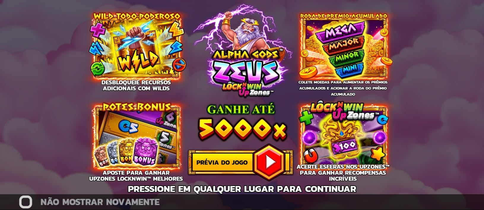 Jogo cassino Alpha Gods Zeus