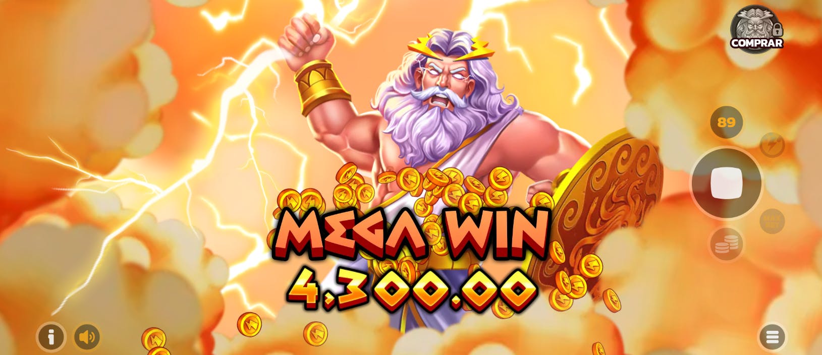 Mega Win Slot Alpha Gods Zeus