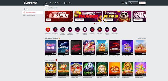 Apostas esportivas Superbet