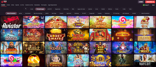 Slots de cassino Onabet