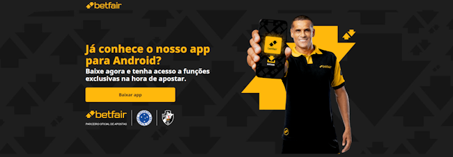 Aplicativo Android Betfair