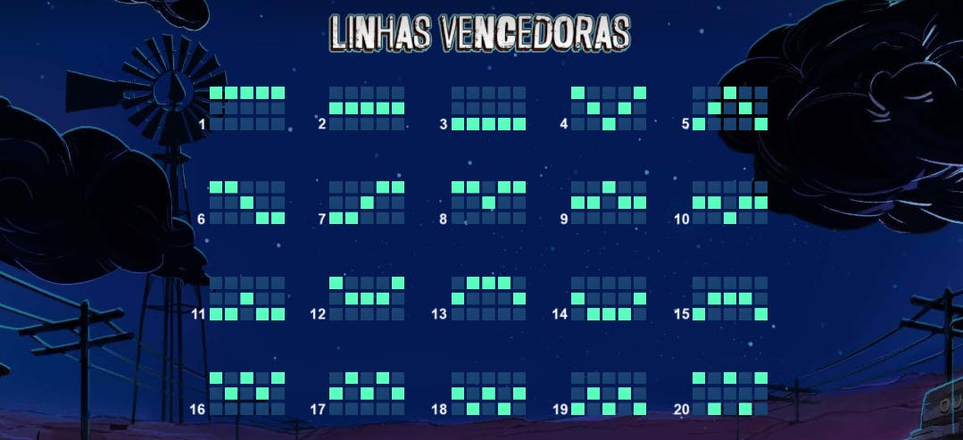 Linhas de pagamento slot Mayhem