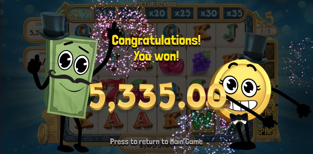 Mega Ganho Slot Bill & Coin