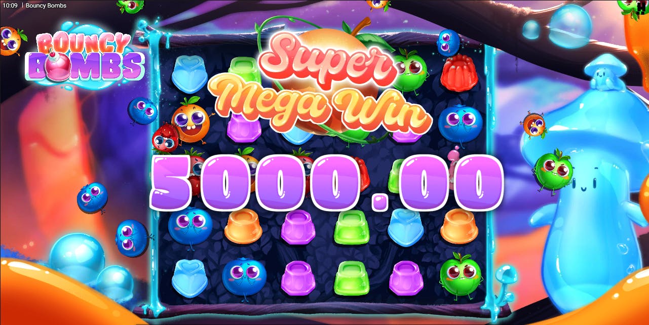 Super Mega Win caça-níquel Bouncy Bombs