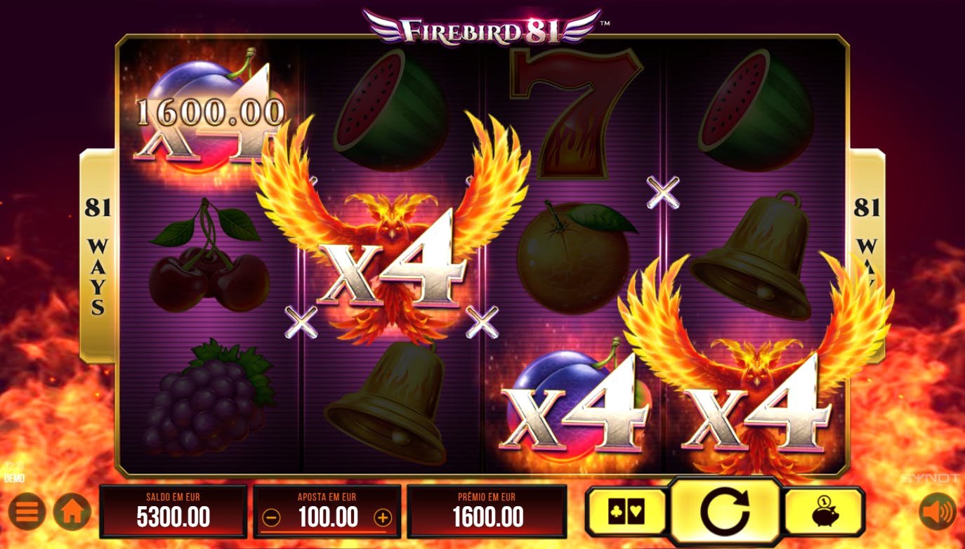 Recurso wild multiplicador slot Firebird 81