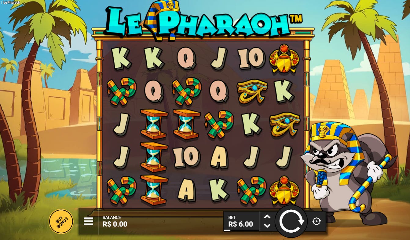 Jogo Le Pharaoh layout