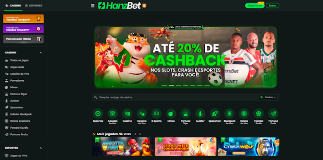Site de Apostas HanzBet Brasil