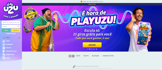 Site cassino Playuzu