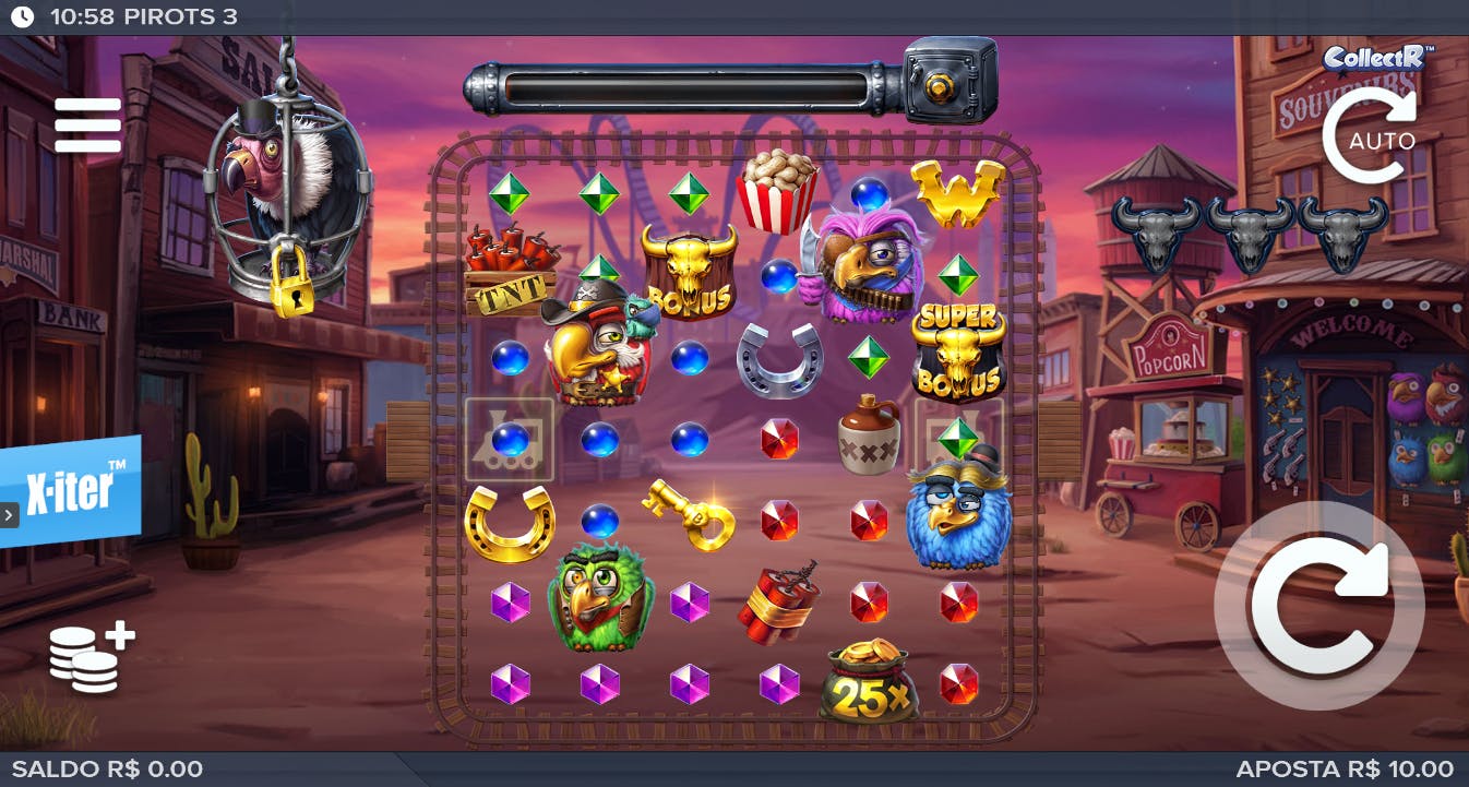 Slot de cassino Pirots 3