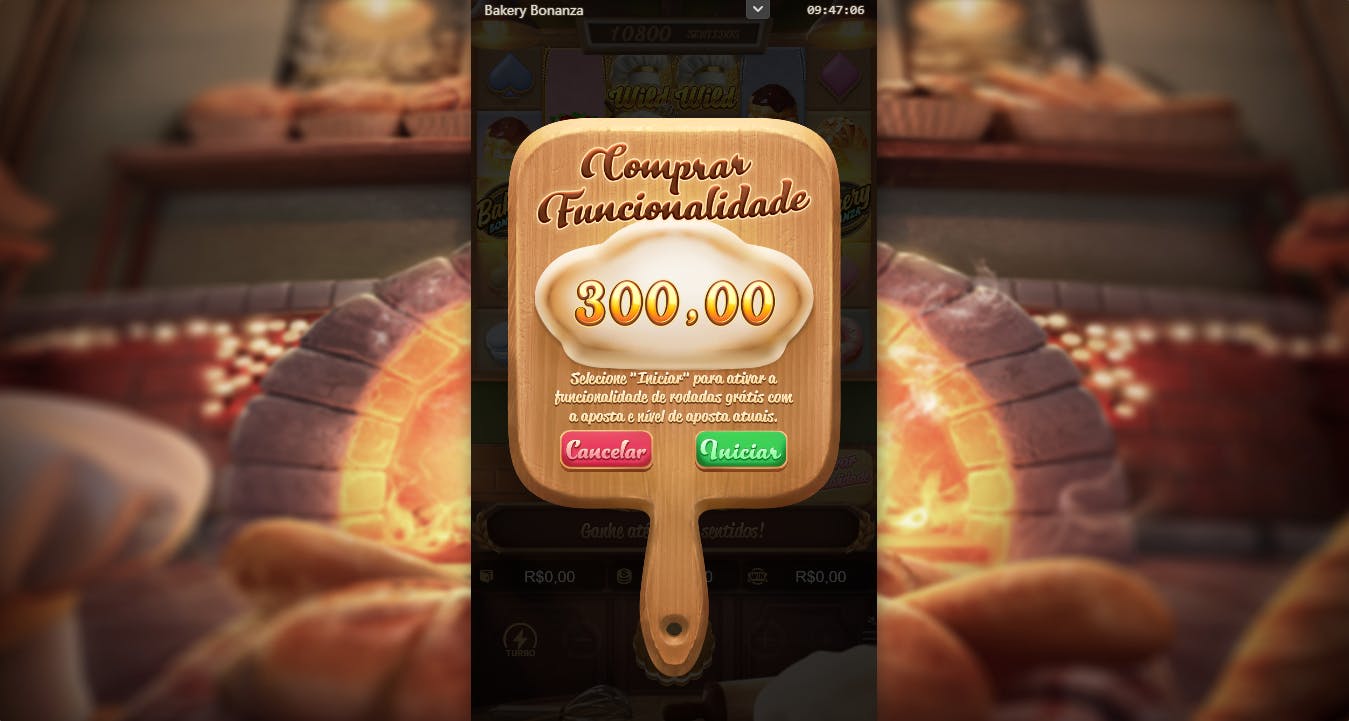 Recurso Comprar funcionalidade slot Bakery bonanza