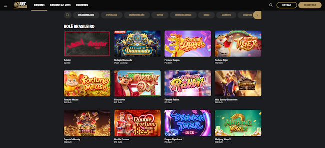 Jogos de cassino BetMGM