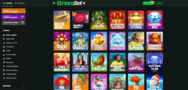Slots de cassino HanzBet