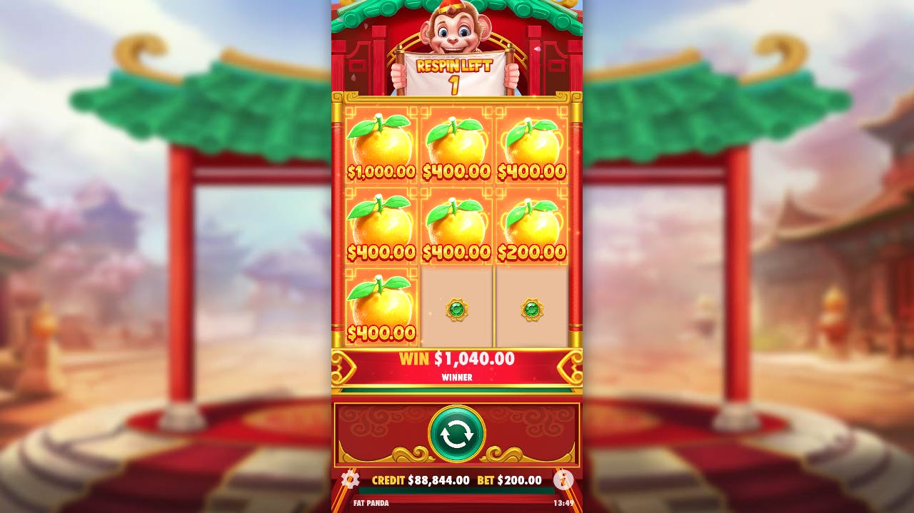 Bônus Nova Rodada jogo Macaco Sortudo