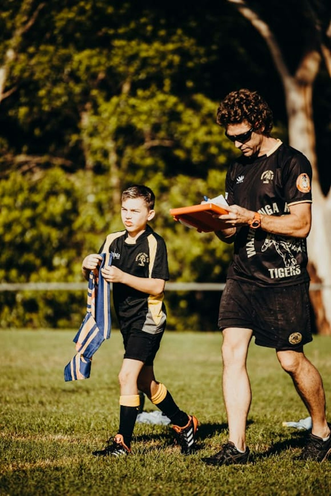NSW grassroots coach and junior rugby player