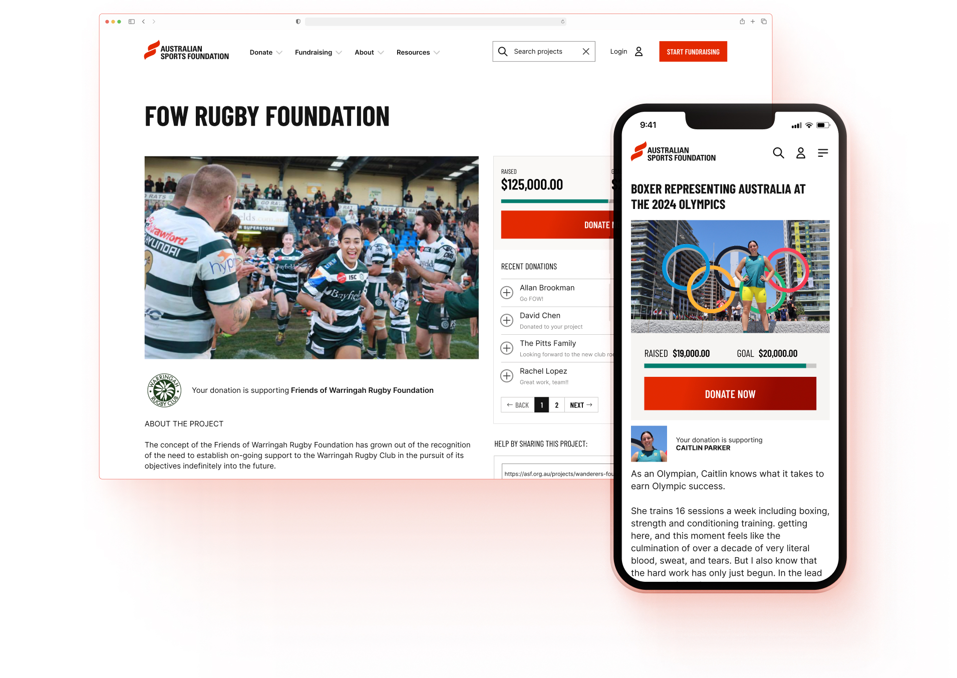 Sports Fundraising Platform | Australian Sports Foundation