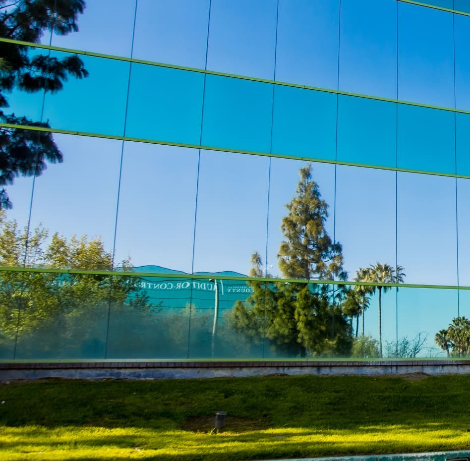 The outside of a building
