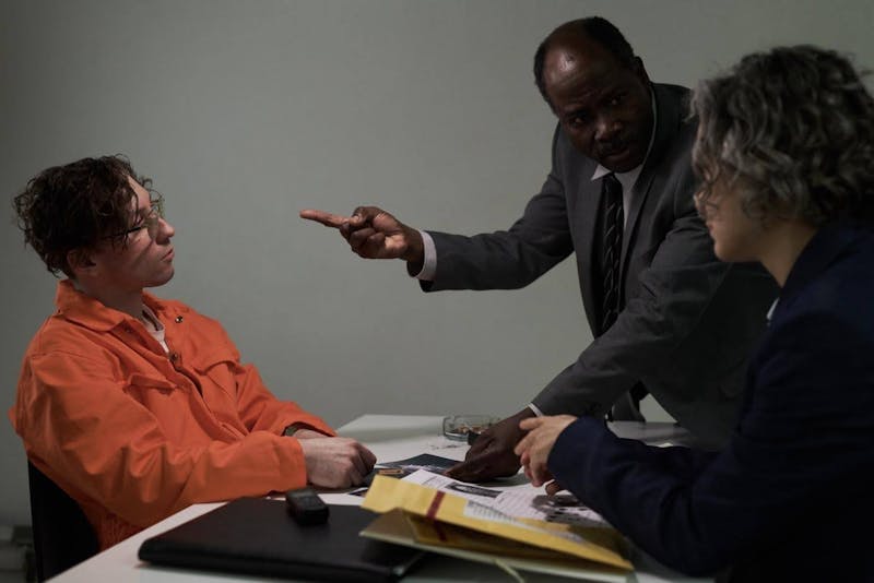 Person being interrogated