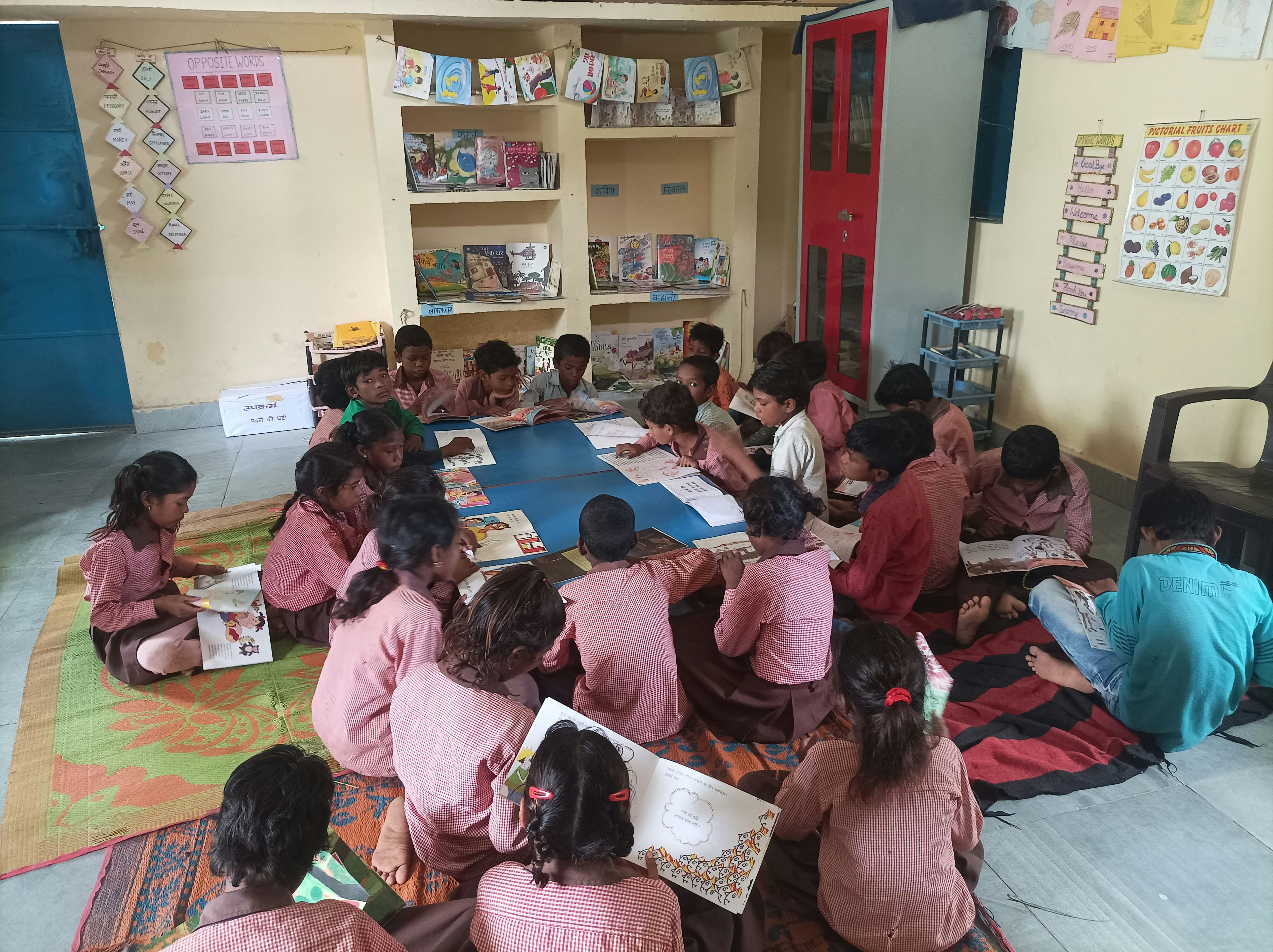 Partner school library