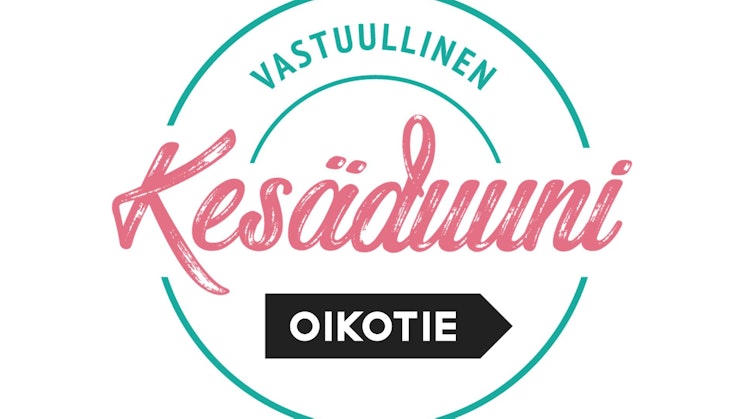 Vastuullinen Kesäduuni -kampanjan logo.
