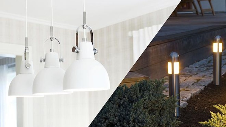 ryhmä valoja, jotka roikkuvat katosta