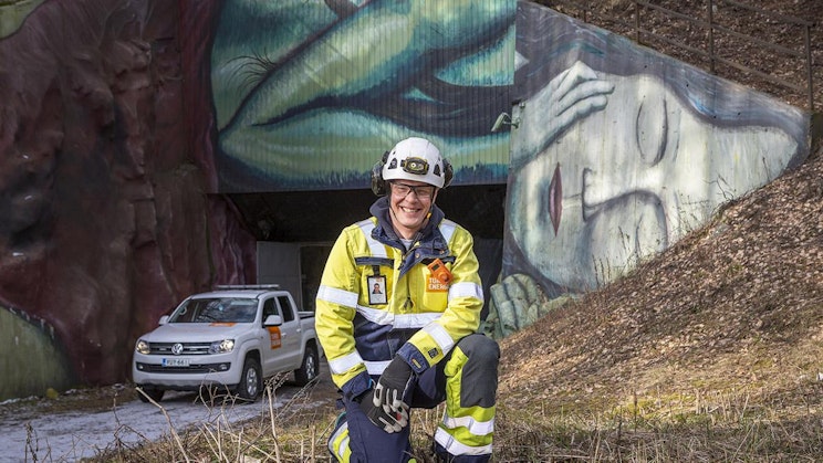 Turku Energian kehitysinsinööri Jussi Suvanto.