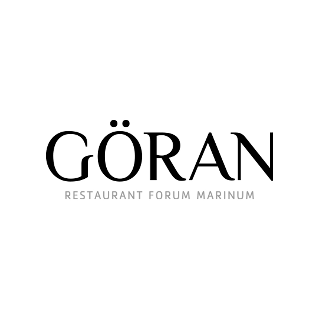 mustavalkoinen Göran logo