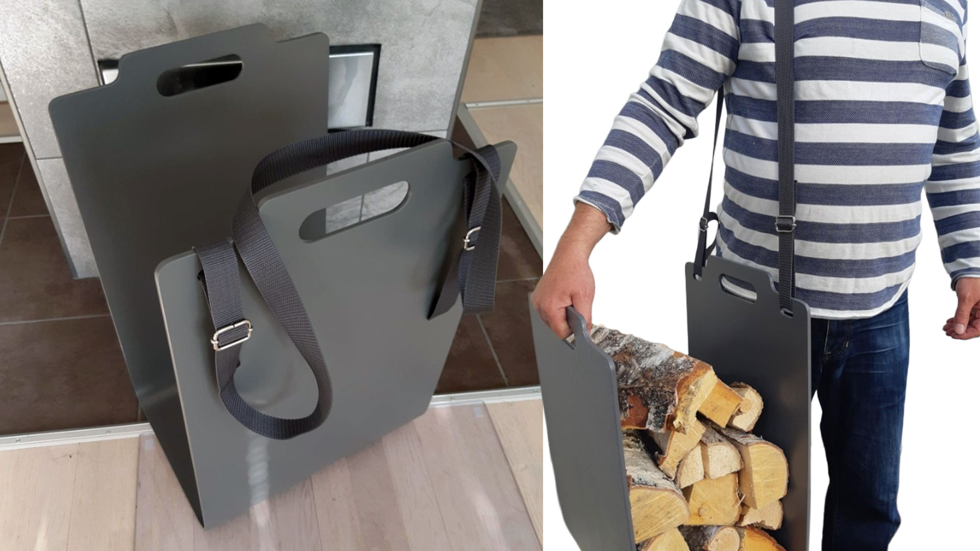 Jokatuotteen puunkantoteline.