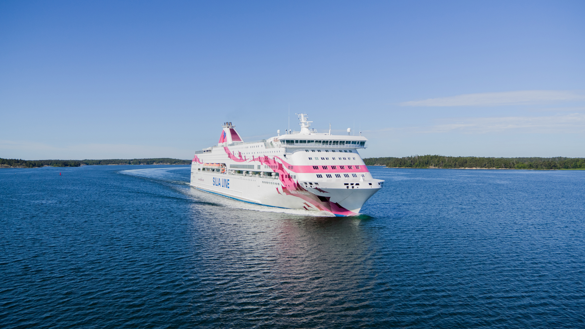 Tallink Silja Linen M/S Baltic Princess -matkustaja-autolautta.