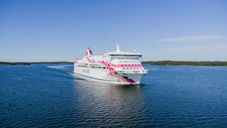 Tallink Silja Linen M/S Baltic Princess -matkustaja-autolautta.
