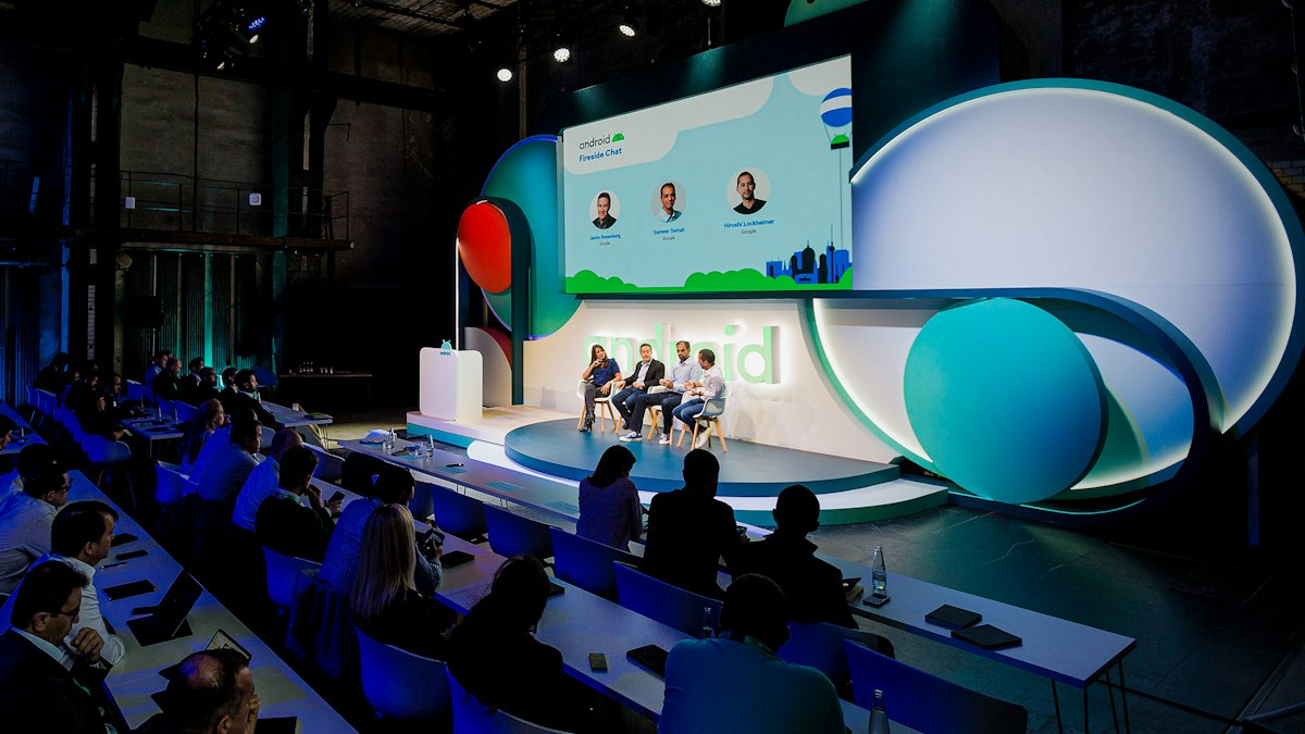 A live experience inspired by Android's code | Wonder