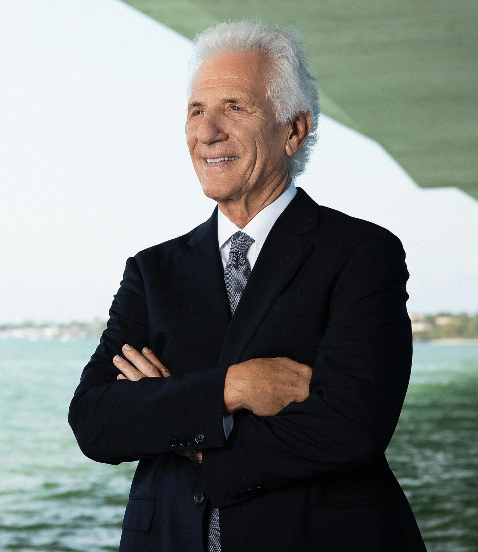 Dr. Joseph Greco in a black suit