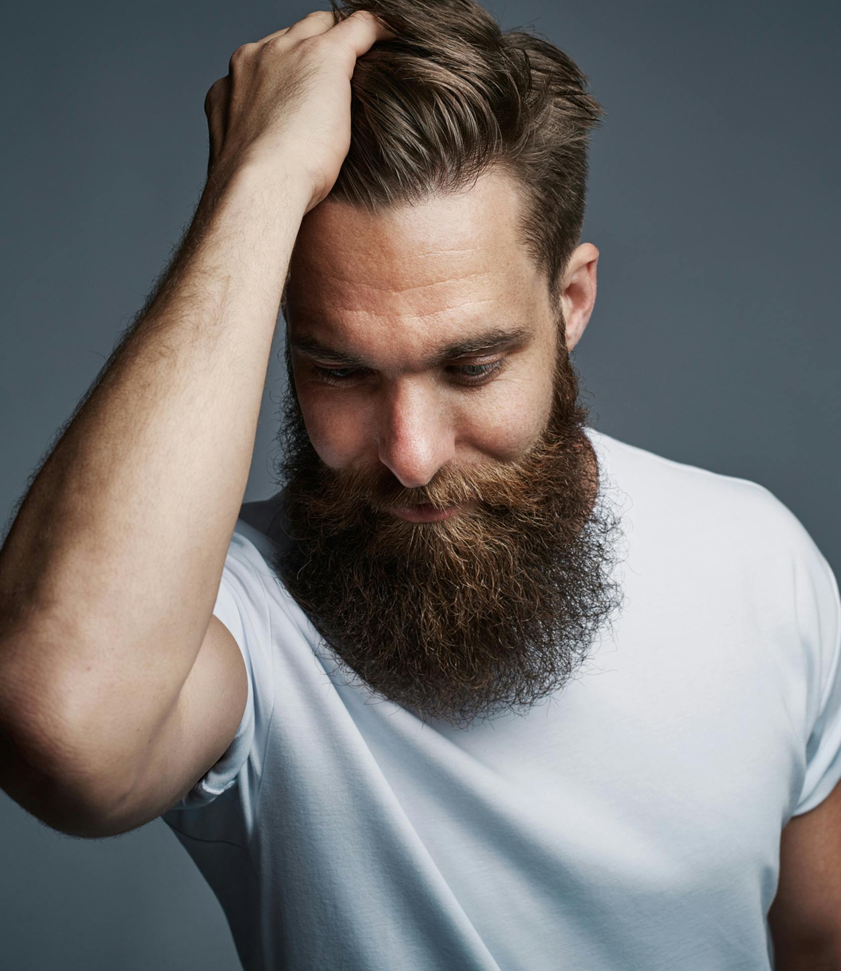 man with a long beard