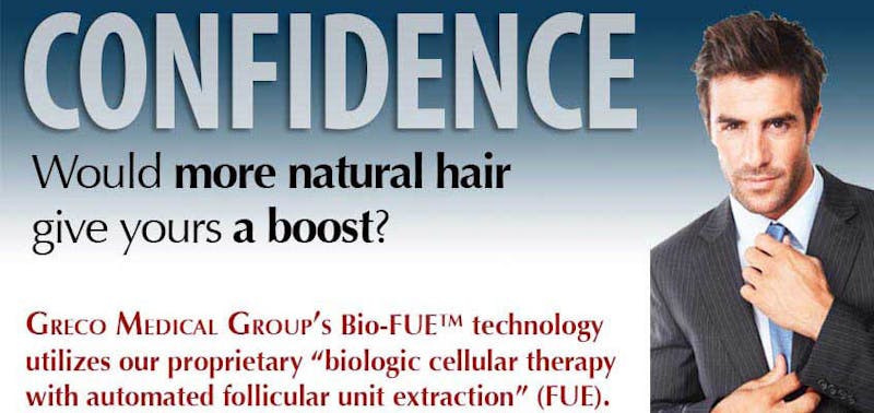 Business card with a man on it