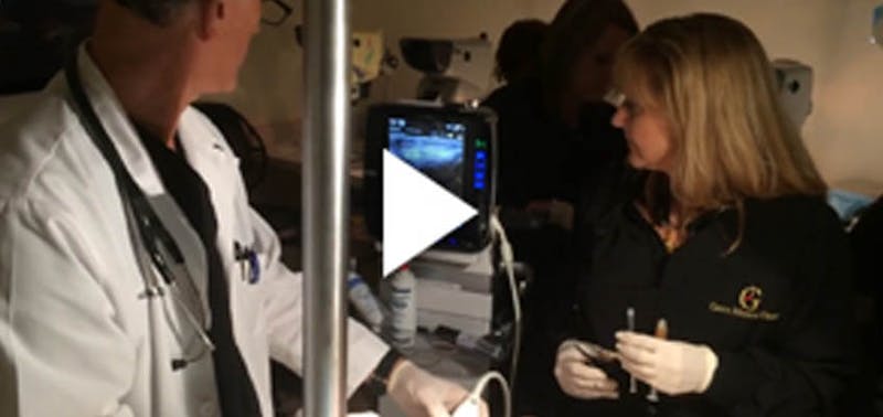 thumbnail of a video of doctor looking at a screen